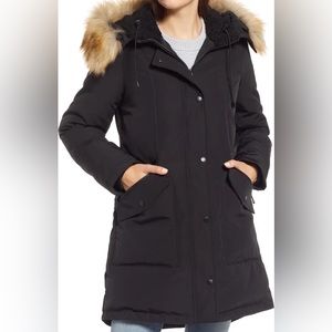 Hooded Down Parka Jacket